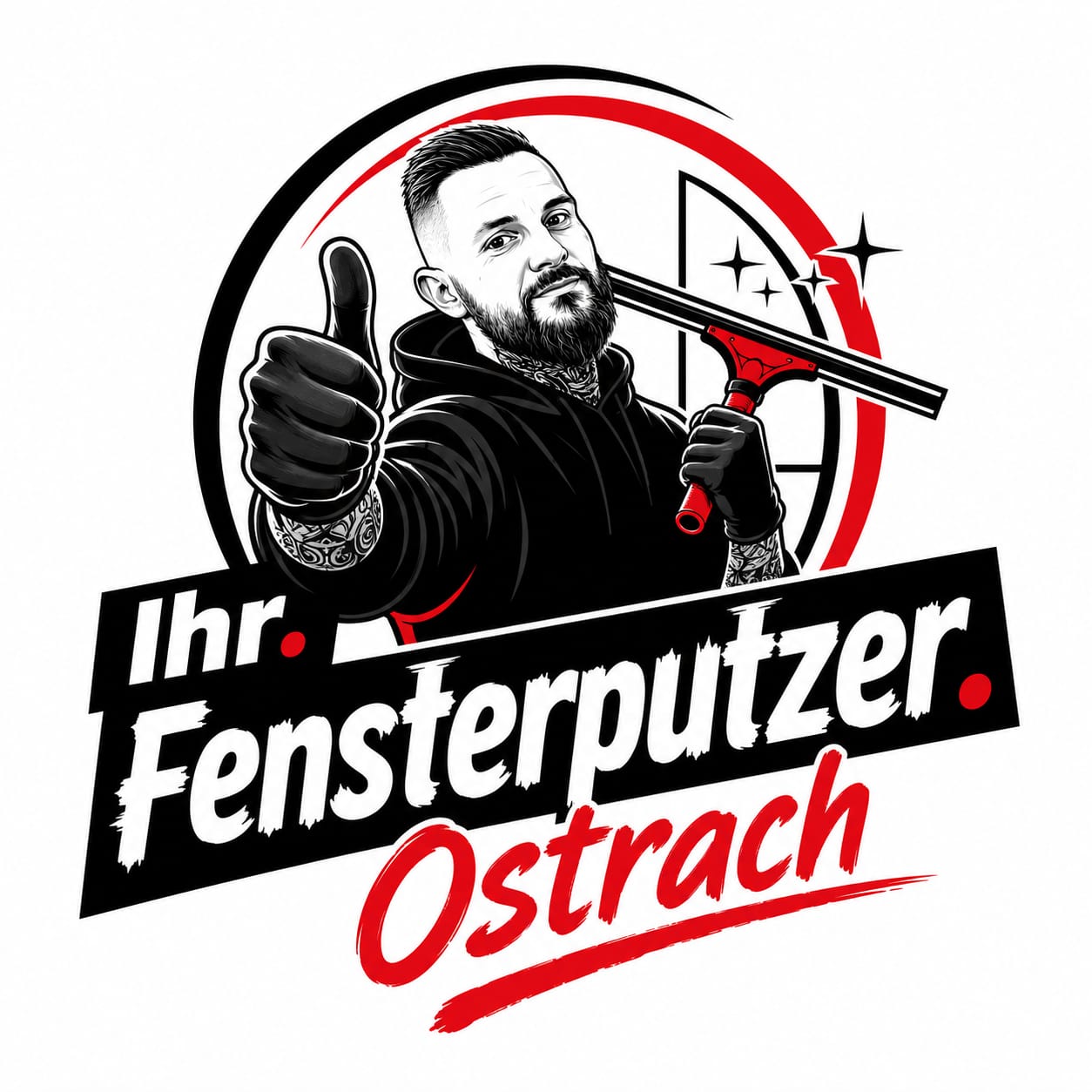 Ihr Fensterputzer Ostrach Logo
